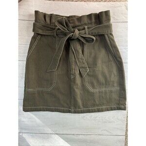 By Together Women Olive Casual Skirt S